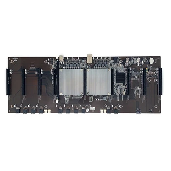 X79 BTC Madencilik Anakart 9 Grafik Yuvası 60mm Pitch Destek RTX 3060 GPU Desteği E5-2603 E5-2609 E5-4607 V2 CPU 4