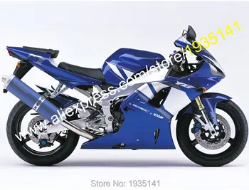 Yamaha YZF1000 R1 2000 2001 YZF R1 00 01 YZF-R1 YZF R1 Mavi Beyaz ABS Motosiklet Kaporta Kiti (Enjeksiyon kalıplama)