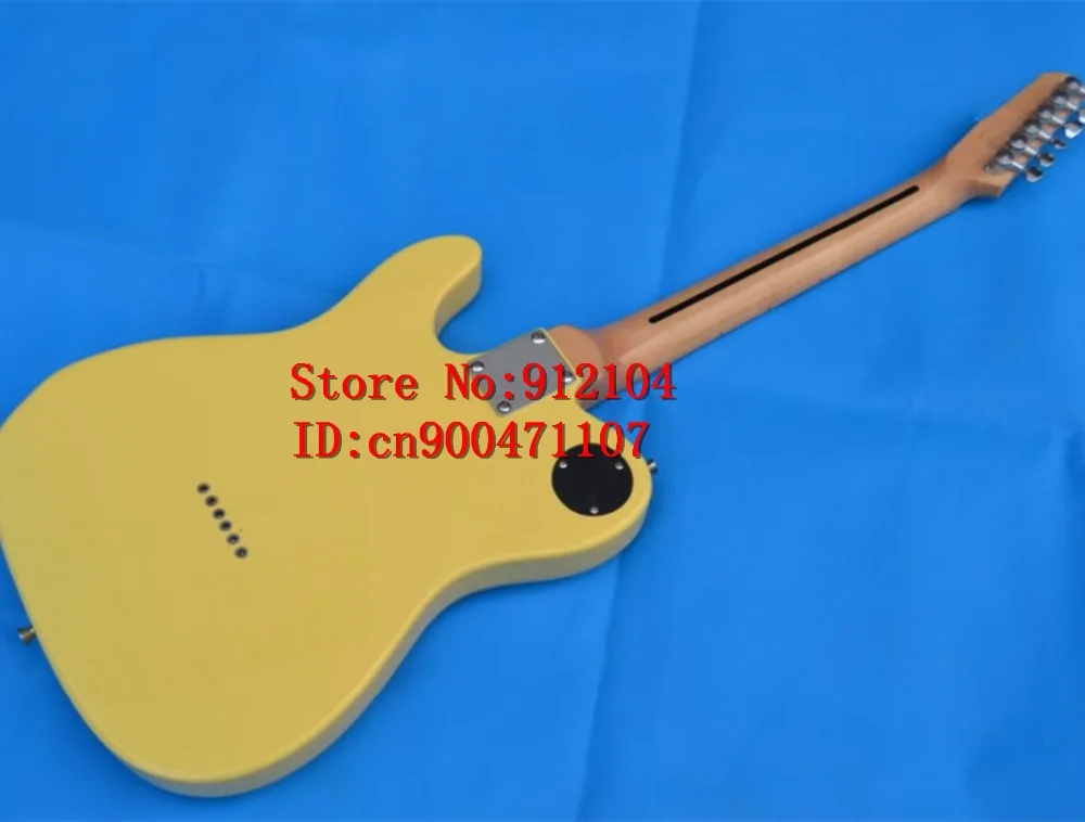 Yeni Büyük John BJTL elektro gitar sarı kızılağaç vücut ücretsiz kargo ile F-1596