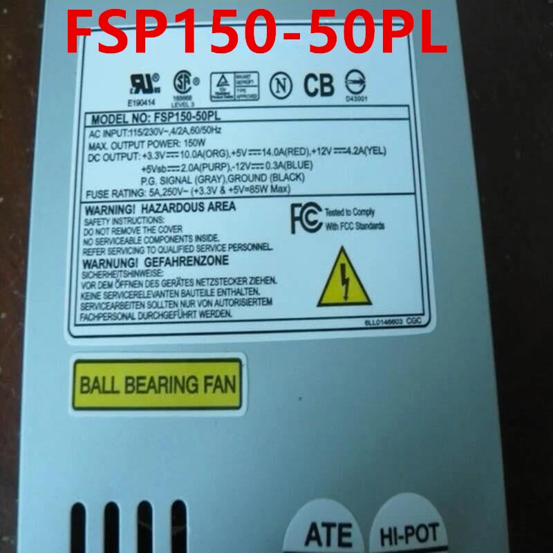 Yeni Orijinal PSU İçin FSP Küçük 1U 150 W Anahtarlama Güç Kaynağı FSP150-50PL FSP180-50PL