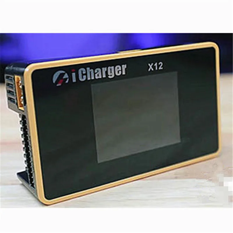 YENİ Yüksek Güç iCharger X12 1100 W 50 V / 30A 12 S LCD Ekran Akıllı Denge Pil Şarj için LiPo/LiFe / LiHV Pil şarj