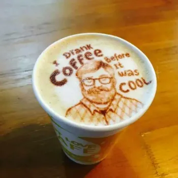 Yüksek Hızlı Latte Sanat Baskı Yenilebilir Gıda Yazıcı Kahve Yazıcı